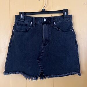 Madewell distressed Skirt!